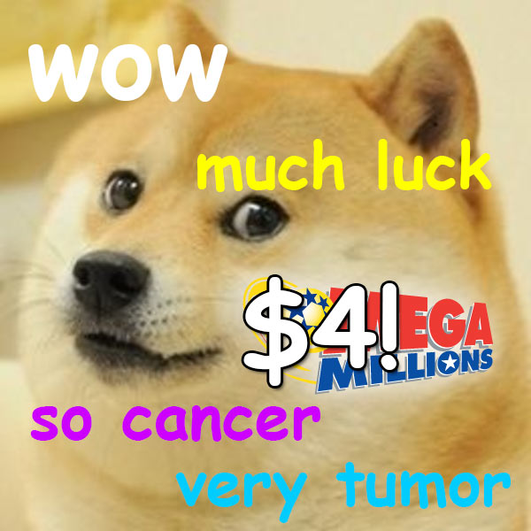 doge lotto cancer