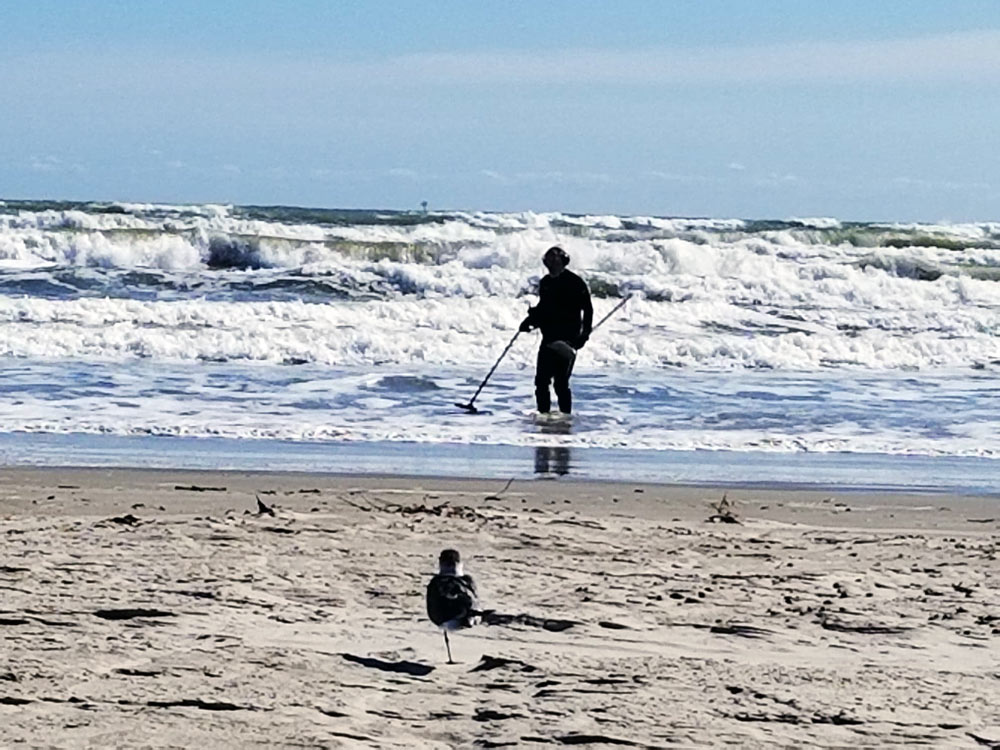 beach detecting